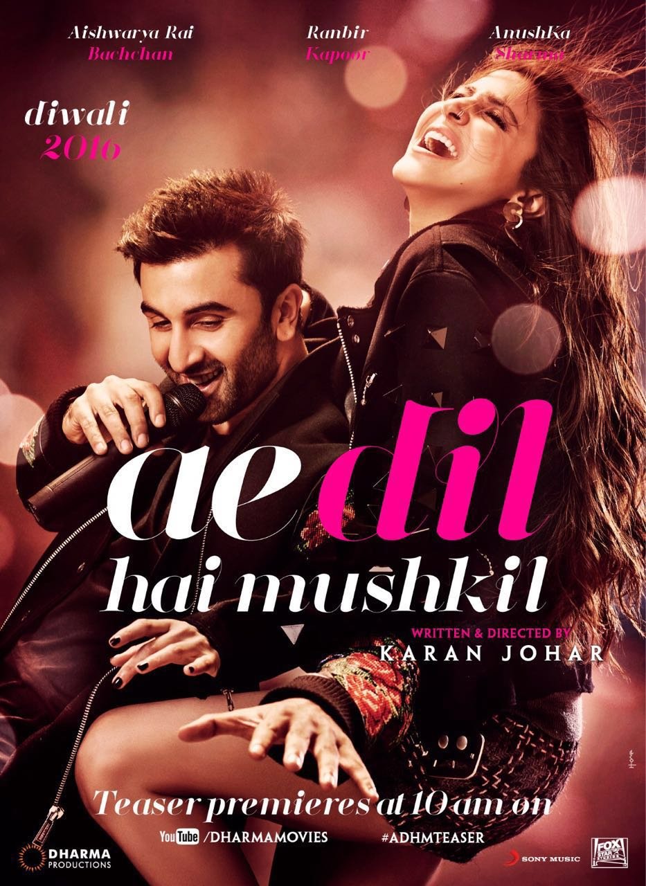 CUTIEPIE lyrics from the movie Ae Dil Hai Mushkil - Populyrics